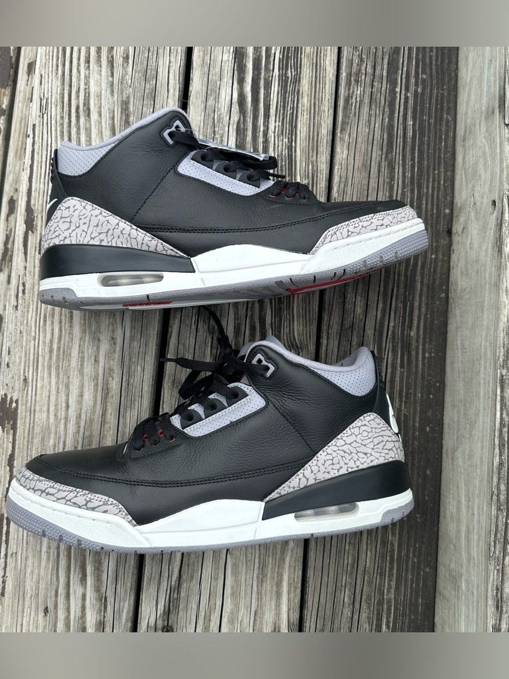 Air Jordan 3 Retro OG 'Black Cement' 2024 Men’s Size 13